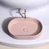 Ceramica Nova Element CN6048MP Умывальник чаша накладная овальная, 60.8x38.5, цвет: розовый матовый