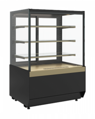 Холодильная витрина Carboma Cube 2 KC70 VM 1,3-2 STANDARD открытая без боковин (версия 2.0) (9005-0109)