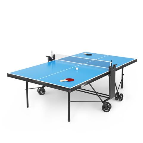 Теннисный стол UNIX Line Compact indoor 18 мм для помещений, MDF синий