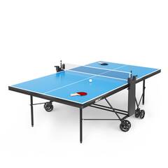 Теннисный стол UNIX Line Compact indoor 18 мм для помещений, MDF синий