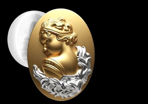 Силиконовый молд КАМЕЯ БОЛЬШАЯ № 2