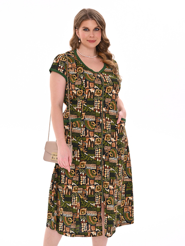 1352В Халат на молнии