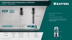 Коронки алмазные сегментные колонковые