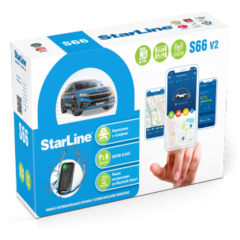 Автосигнализация StarLine S66 v2 BT 2CAN+4LIN 2SIM GSM