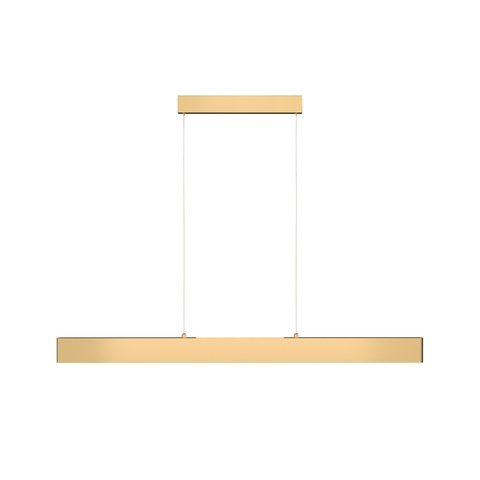 Подвесной светодиодный светильник Maytoni Step P010PL-L30G4K золото