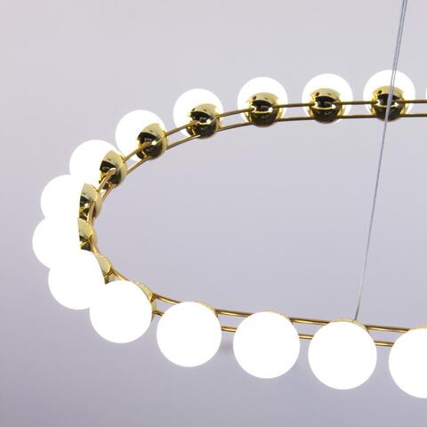 Подвесная светодиодная люстра Favourite Helmet 4590-10P