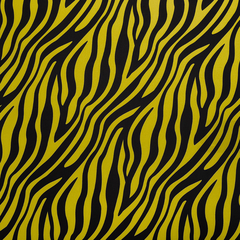 Атлас Армани стрейч принт, 90 гр/м2, 145 см, желтый