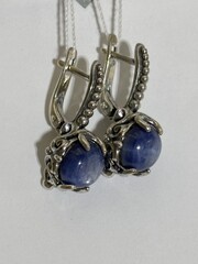 Агнесса (серьги из серебра)