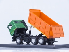 MAZ-6501 tipper restyling green-orange 1:43 Start Scale Models (SSM)