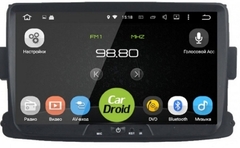 Штатная магнитола на Android 8.0 с DPS для Renault Sandero Roximo CarDroid RD-3002D