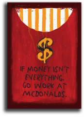 Постер "Голодные Деньги"