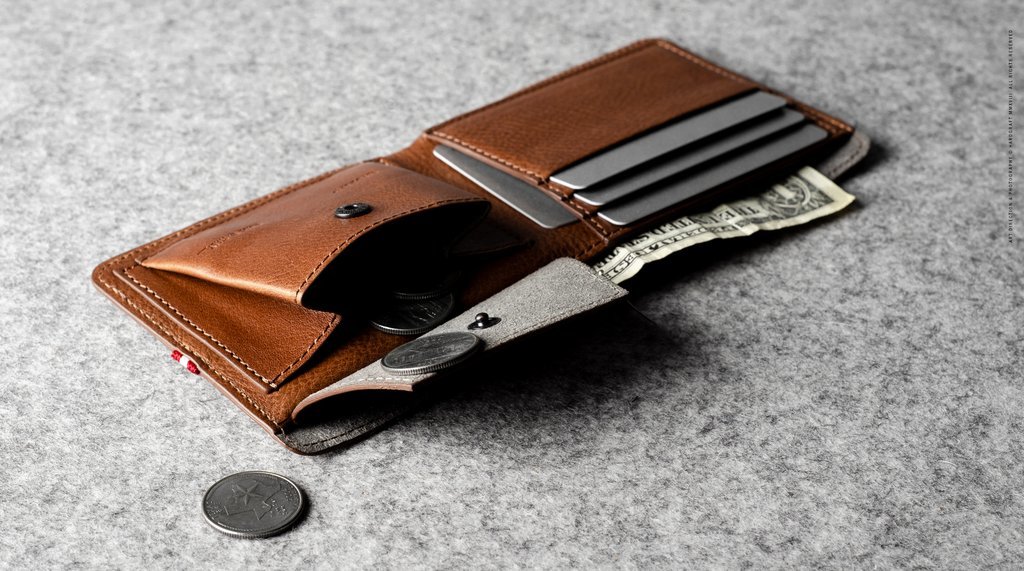 Hard Graft Cash Card Coin Wallet Classic — кошелёк из кожи