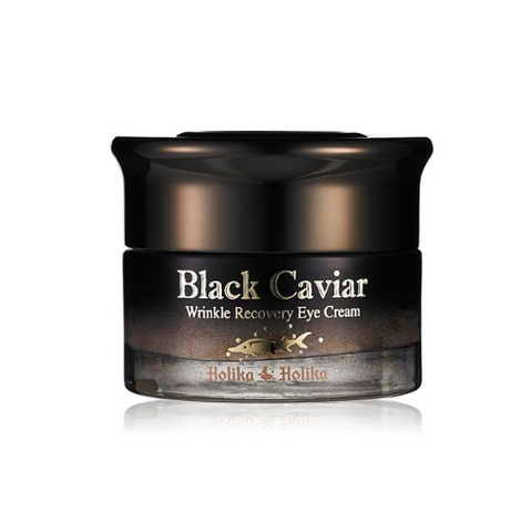 HOLIKA HOLIKA Black Caviar Питательный лифтинг крем для глаз 