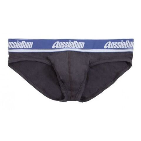 Мужские трусы брифы темно-серые Aussiebum Wonderjock Brief AB00066