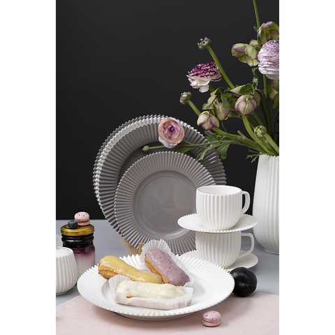 Набор тарелок 2шт 21см Tkano Edge темно-серый