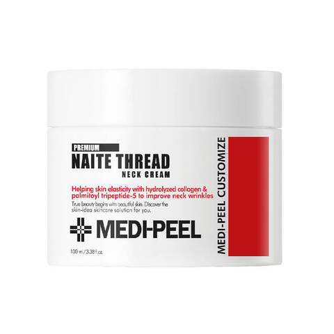 Подтягивающий крем для шеи с пептидным комплексом Medi-Peel Naite Thread Neck Cream,100гр