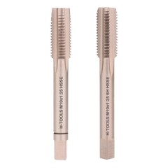 Метчик М10х1,25 (Комплект 2шт) DIN2181 HSSE 6h 70мм a=5,5 H-Tools 235101EHT