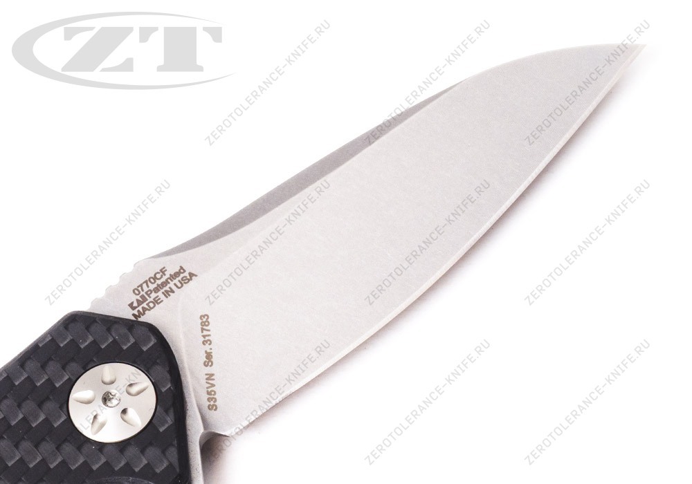 Нож Zero Tolerance 0770CF S35VN - фотография 