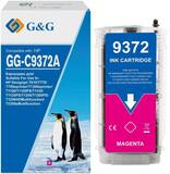 Совместимый картридж G&G GG-C9372A (C9372A) для HP DJ T610, T620, T770, T1100, T1120, T1200, T2300, T1300, T790, 130 мл, пурпурный