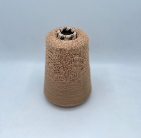 Бобинная пряжа (пр.Италия), 1500м/100 гр. 80%Меринос 20%Полиамид, цвет- Кэмел, арт-31588