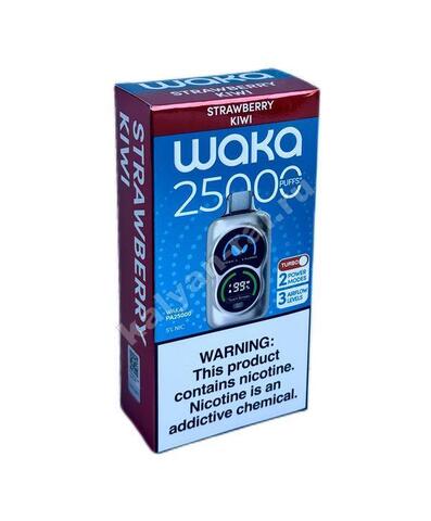WAKA 25000 затяжек - Клубника Киви, 5%
