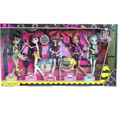 Набор из 5 кукол. Мрачный Пляж