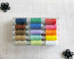 Нитки армированные набор, 45лл 200м уп 30шт.