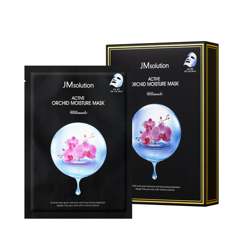 JMsolution Active Orchid Moisture Mask Ultimate увлажняющая тканевая маска с экстрактом орхидеи