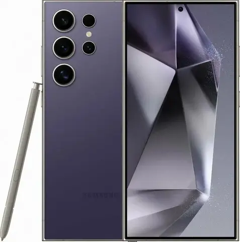 Смартфон Samsung Galaxy S24 Ultra 12/256 ГБ, Dual: nano SIM + eSIM, Titanium Violet
