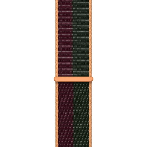 Ремешок Apple  41 mm Dark Cherry/Forest Green Sport Loop - Regular