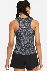 Топ теннисный Nike Court Victory Tank Print W - black/white