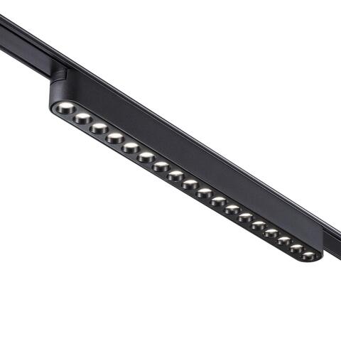 359078 SHINO NT23 000 черный Трековый светильник для низковольтного шинопровода IP20 LED 18W 48V 4000K 1710Лм SMAL