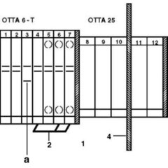 OTTA 25-M5-Проходные клеммы