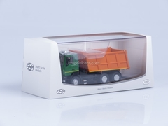 MAZ-6501 tipper restyling green-orange 1:43 Start Scale Models (SSM)