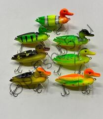 Воблер Rosy Down Wise Duck 70F 70мм, 10гр, загл.0,2-0,5м