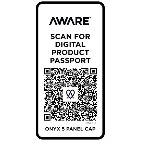 Onyx с 5 панелями Aware™ кепка из переработанных материалов