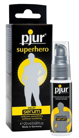 Сыворотка-пролонгатор pjur SUPERHERO Delay Serum - 20 мл. - Pjur pjur SUPERHERO 12090