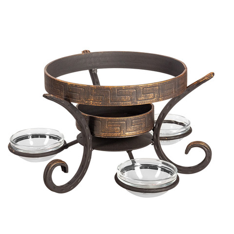 Кованая подставка садж шёлковый путь премиум