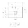 BelBagno KEP-60-CEM Столешница из керамогранита 616x468 KEP-60-CEM Cemento
