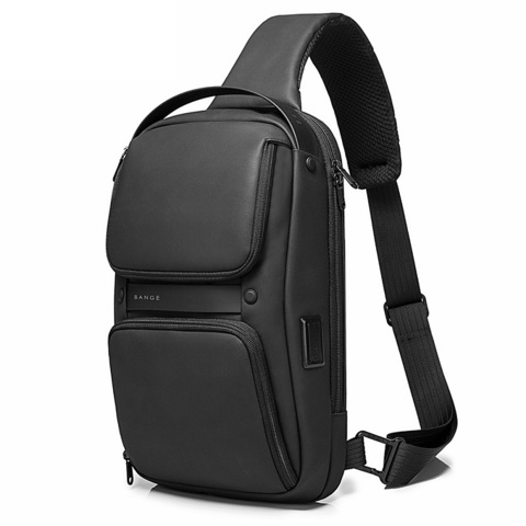 Сумка плечевая BANGE BG7258 черная