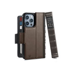 Чехол-книжка Twelve South BookBook Case for iPhone 13 Pro MagSafe Brown коричневый