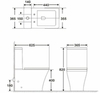 BelBagno BB052T MARMI Бачок BB052T