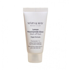 Маска глиняная с лимоном и ниацинамидом MARY&MAY Lemon Niacinamide Glow Wash Off Pack 30 гр