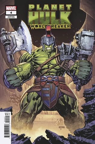 Planet Hulk Worldbreaker #4 (Cover B)