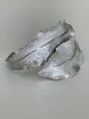 Foglie 2 (браслет из серебра 925)