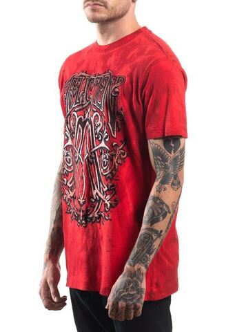 Affliction | Футболка мужская BIRKSHIRE Red A24489 слева