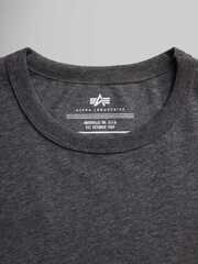Футболка Alpha Industries Essential Gen II Dark Charcoal Heather (Темно-Серый)