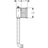 Монтажный комплект с коленом смыва и удлинителем колена смыва Geberit 115.985.00.5
