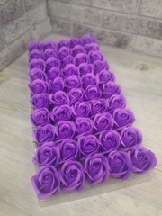 Мыльная роза Сиреневая 6см. 1шт.