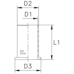 Втулка усиливающая DN18 CAST